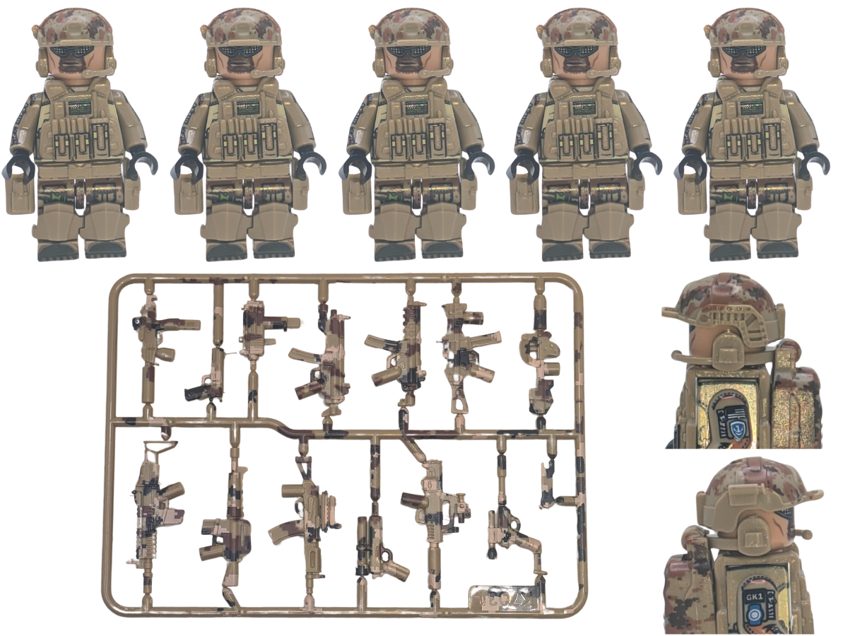U.S. Navy SEALS - 5-Man Team - Mil-Blox
