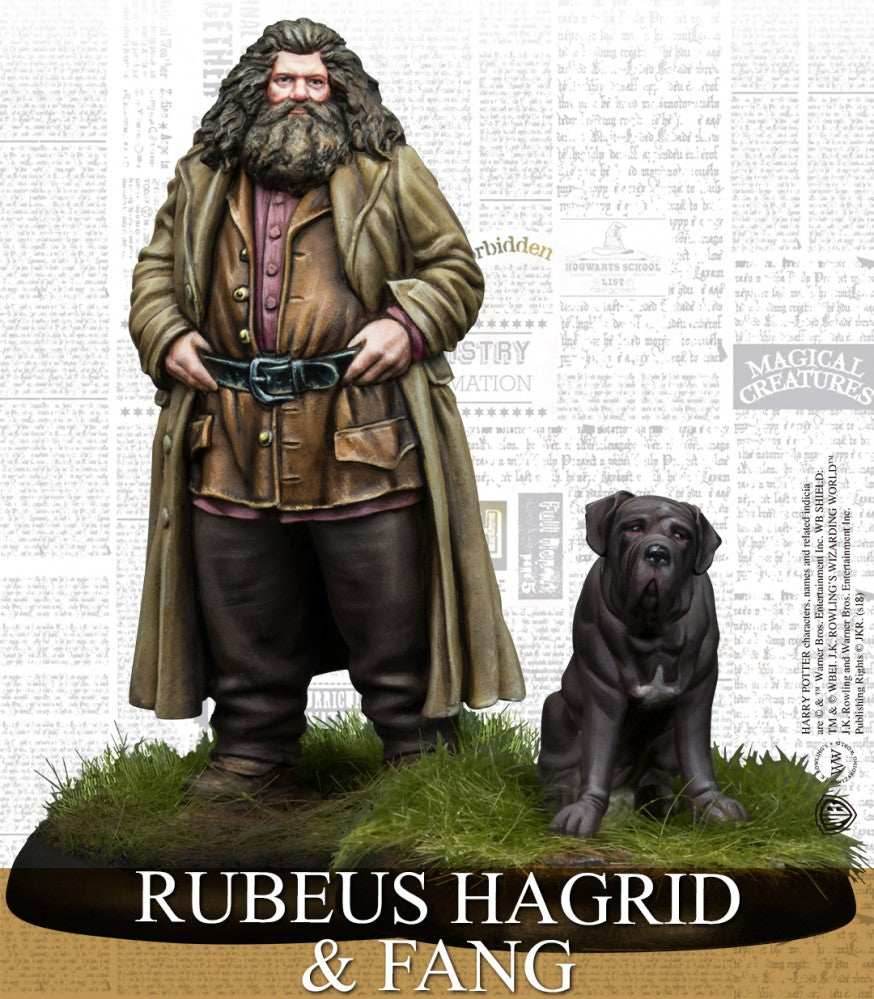Harry Potter Miniatures Adventure Game: Rubeus Hagrid & Fang Pack - 