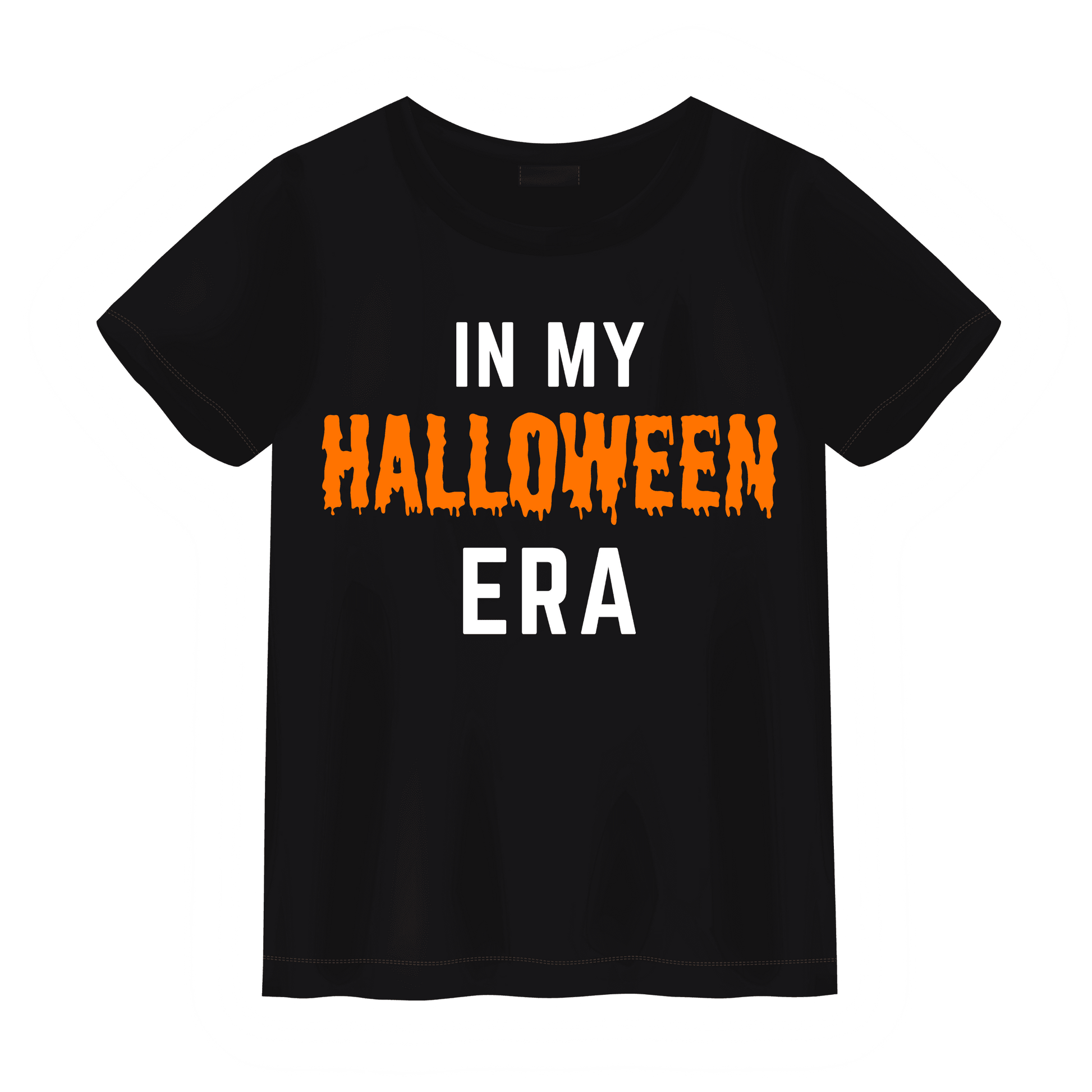 In My Halloween Era Tee - Small / Orange