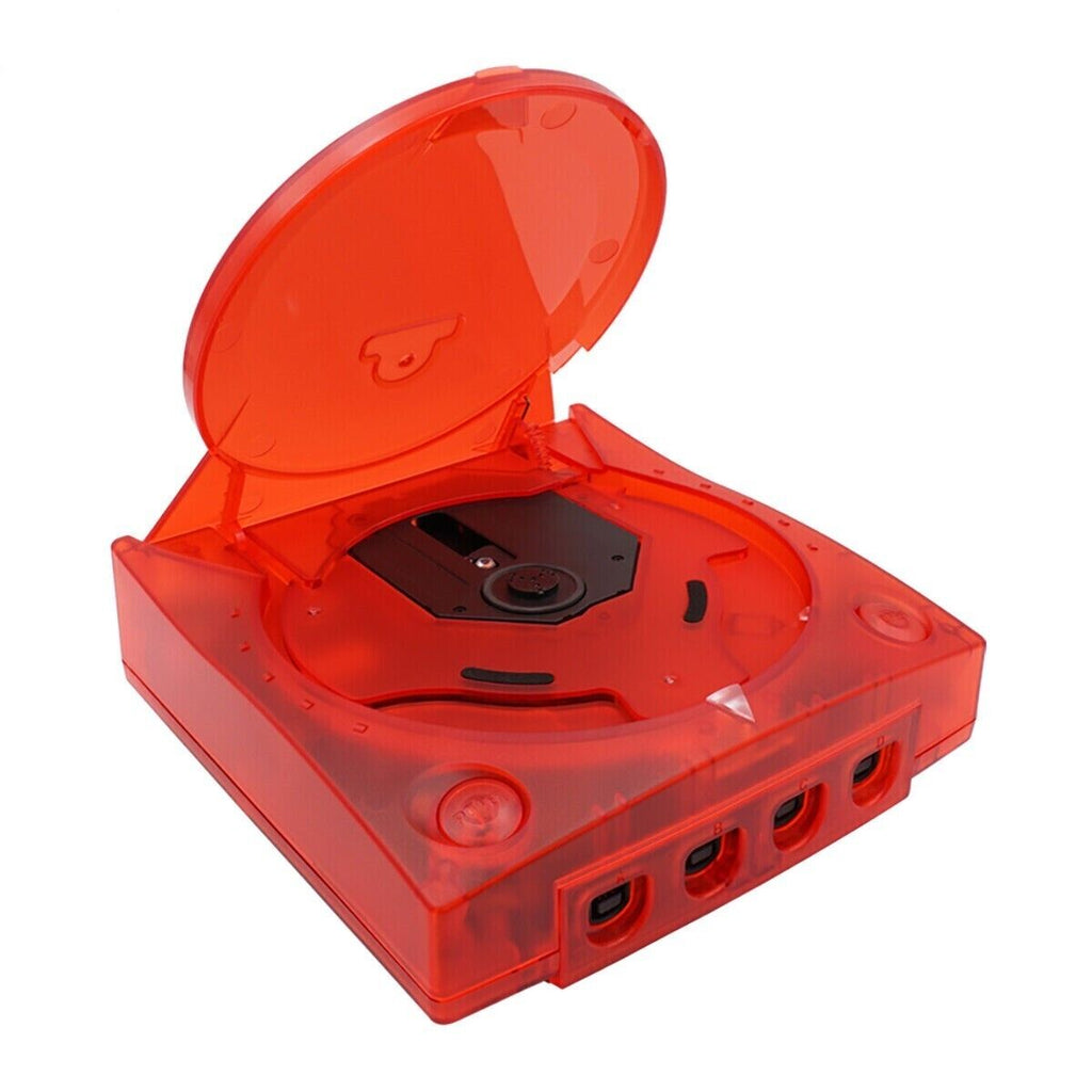 SEGA Dreamcast DC Blue Clear Yellow Replacement Console Shell Housing