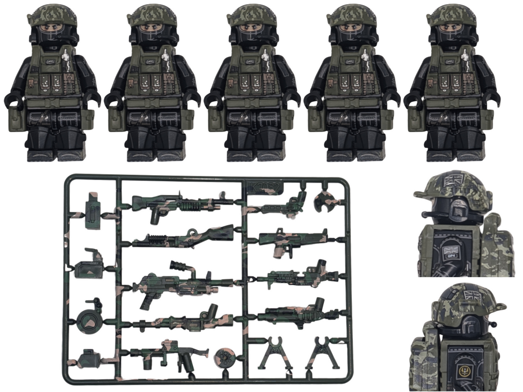 UK - Special Air Service SAS - 5-Blade Team - Mil-Blox