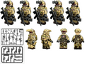 Navy Seal 5 Man Desert Team - Mil-Blox