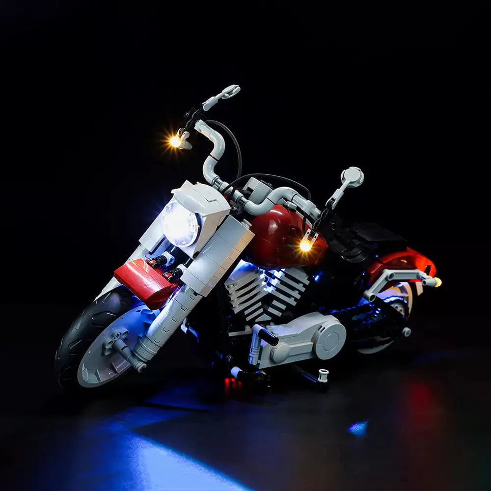 LEGO Harley-Davidson® Fat Boy® #10269 (Wheel Blue) Light Kit