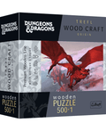 Wooden Puzzle: Dungeons & Dragons - Ancient Red Dragon (Wood Craft) - 