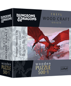 Wooden Puzzle: Dungeons & Dragons - Ancient Red Dragon (Wood Craft) - 