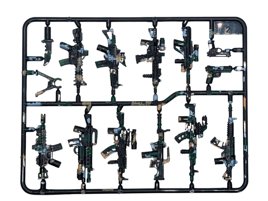 Ukrainian - 4 Man Heavy Fire Team - Mil-Blox