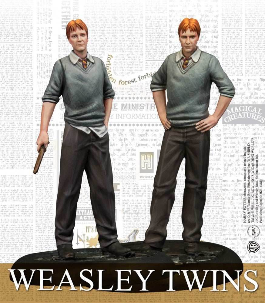 Harry Potter Miniatures Adventure Game: Weasly Twins Pack - 