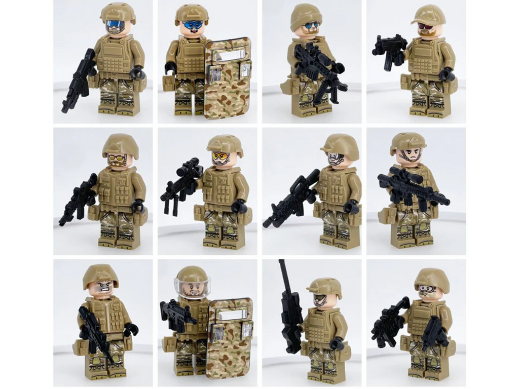 The Elite Guardians: Valor Guard - 12 Man Squad - Mil-Blox