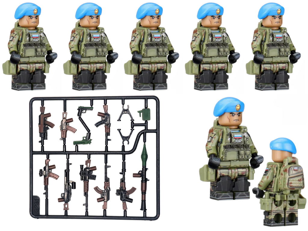 Russian VDV Paratroopers 5-Man Squad - Mil-Blox