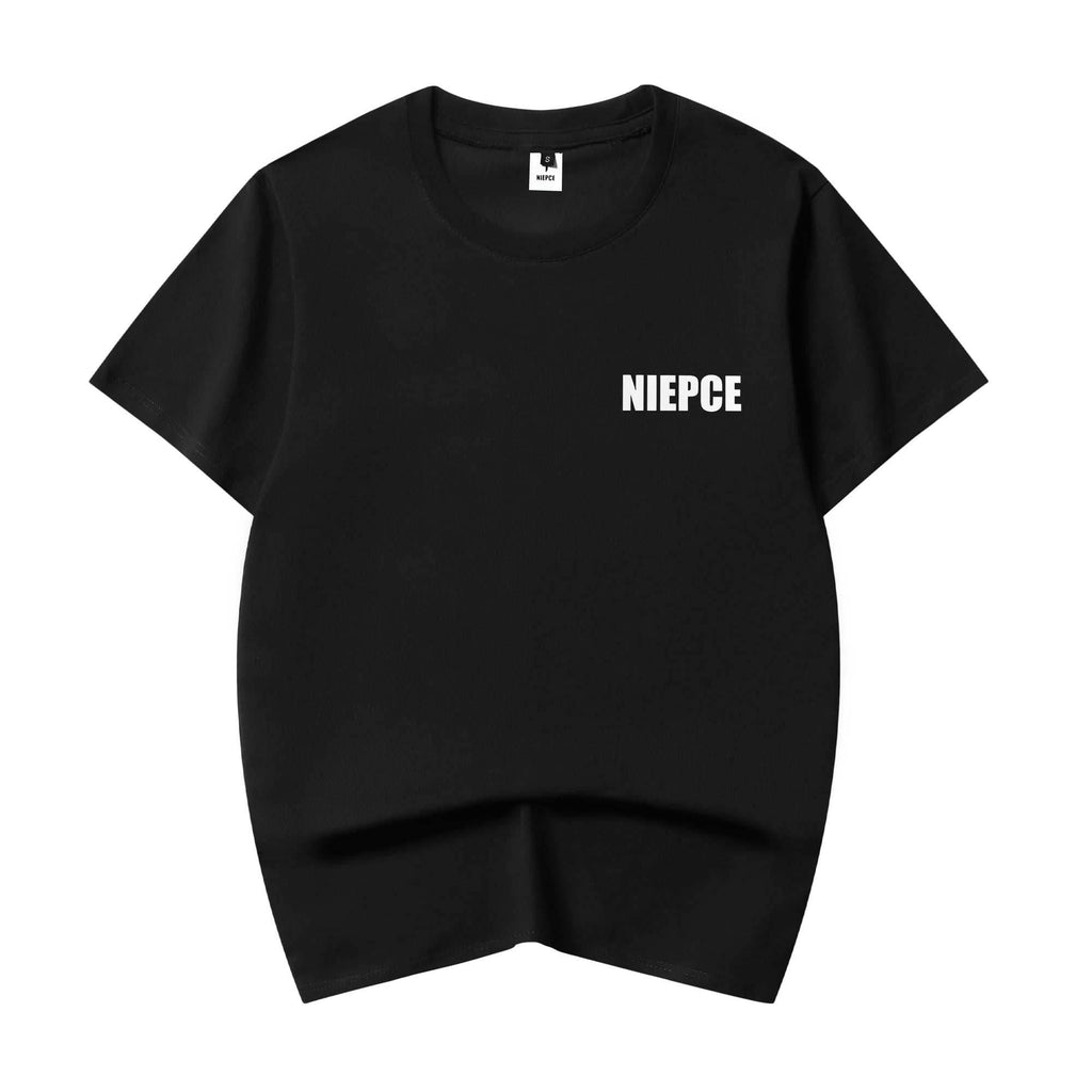 YeT017 Ninja Cat Tee - White / S