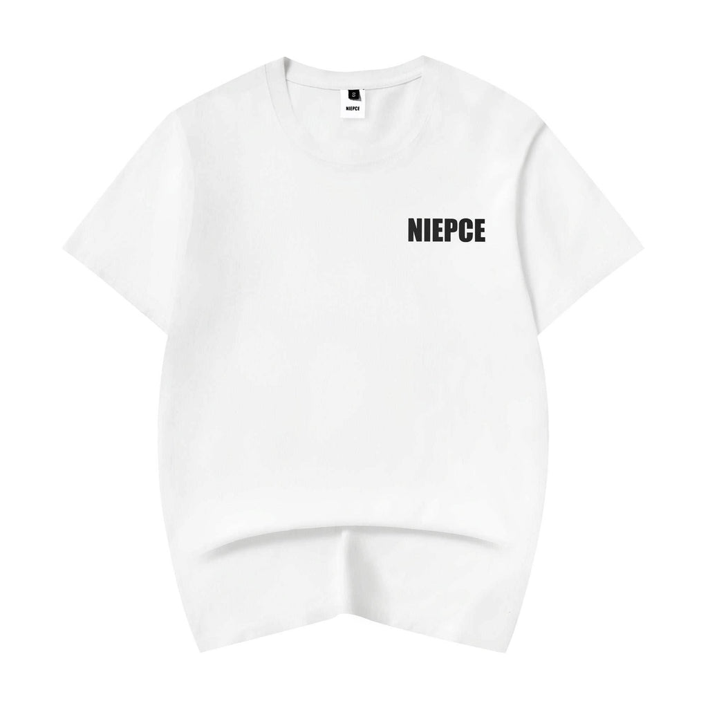 YeT017 Ninja Cat Tee - White / S