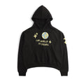 Puff Print Hoodie - The World is Yours - Small