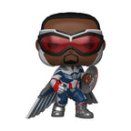 Funko Pop! Marvel: The Falcon and the Winter Soldier - Captain America Action Pose GameStop Exclusive - 