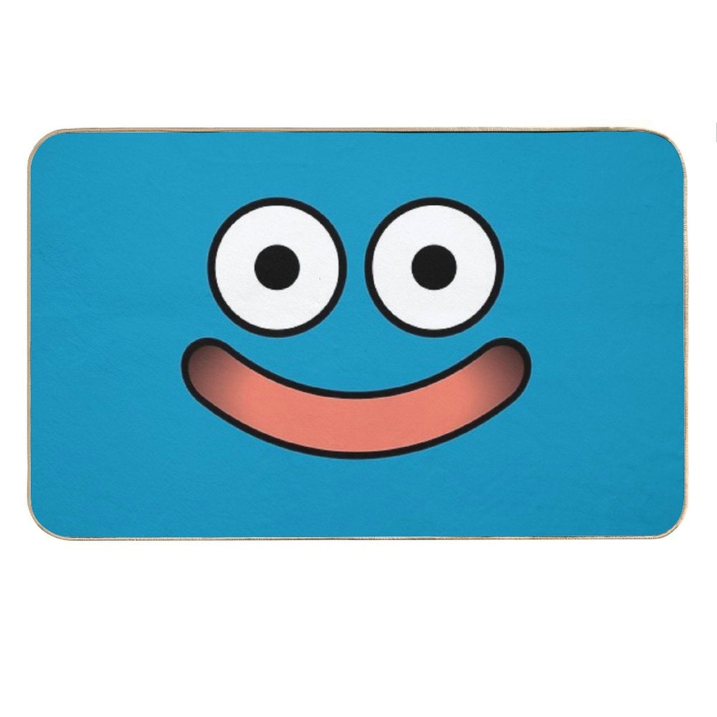 Dragon Quest Slime Face Bath Mat