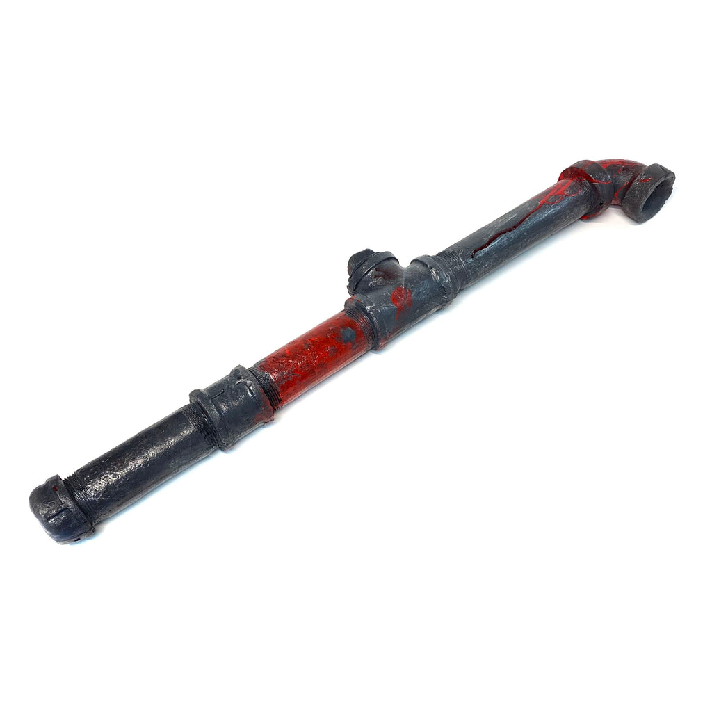 Foam Rubber Metal Pipe with Fittings Action Stunt Prop