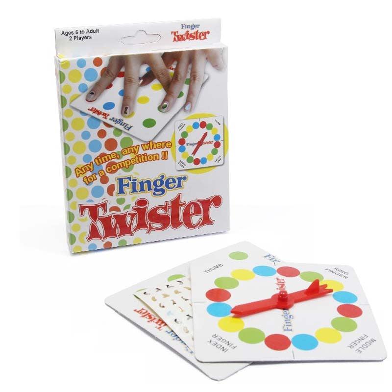 English Board Game Magazine Gift Toy Finger Twist-DungeonDice1