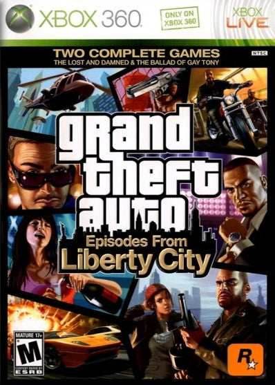 Grand Theft Auto: Episodes From Liberty City (Xbox 360) - Game Manual Only