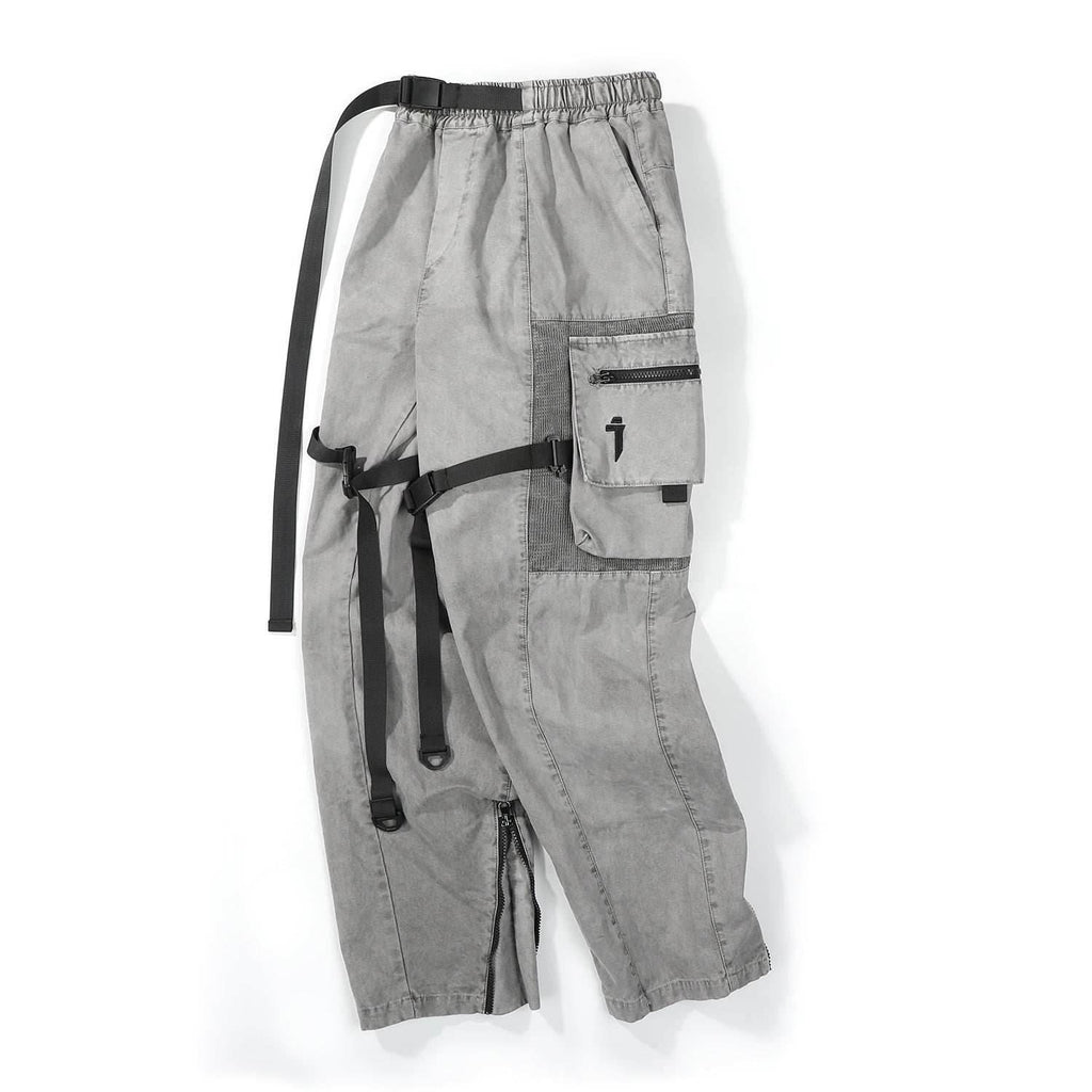HiP46 Grey NX Cargo Pants - M