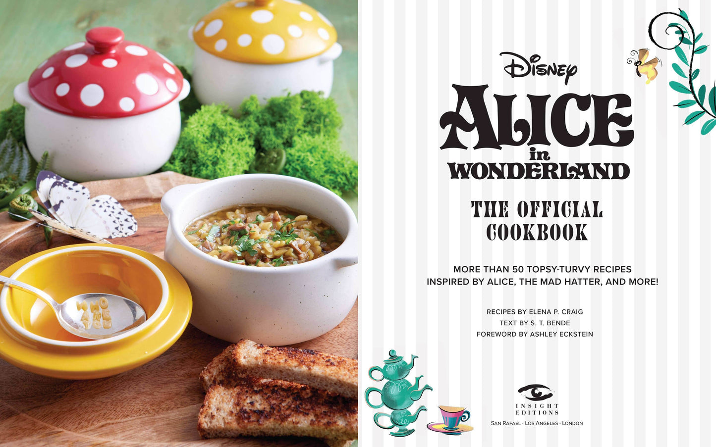 Alice in Wonderland: The Official Cookbook - 
