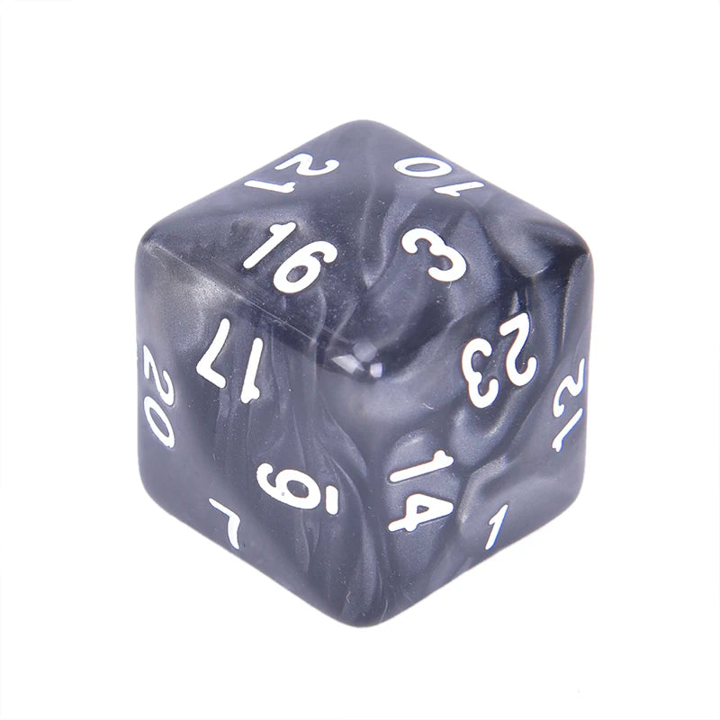 1pc 60 Face Dice For Game Polyhedral D60/20 Multi Sided Acrylic Dice Gift For Game Lovers Game Party Entertainment Equipment