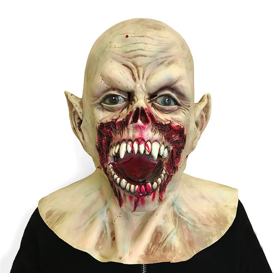 1pc Halloween Vampire Mask Zombie Head Mask for Adults, S