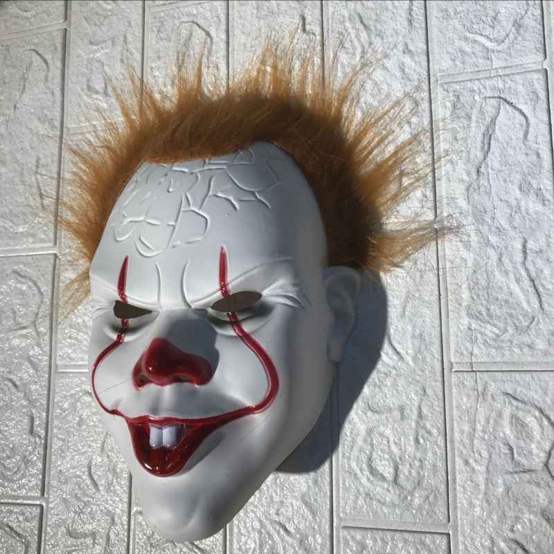 1pc Men's Halloween New Cosplay Horror Clown Mask