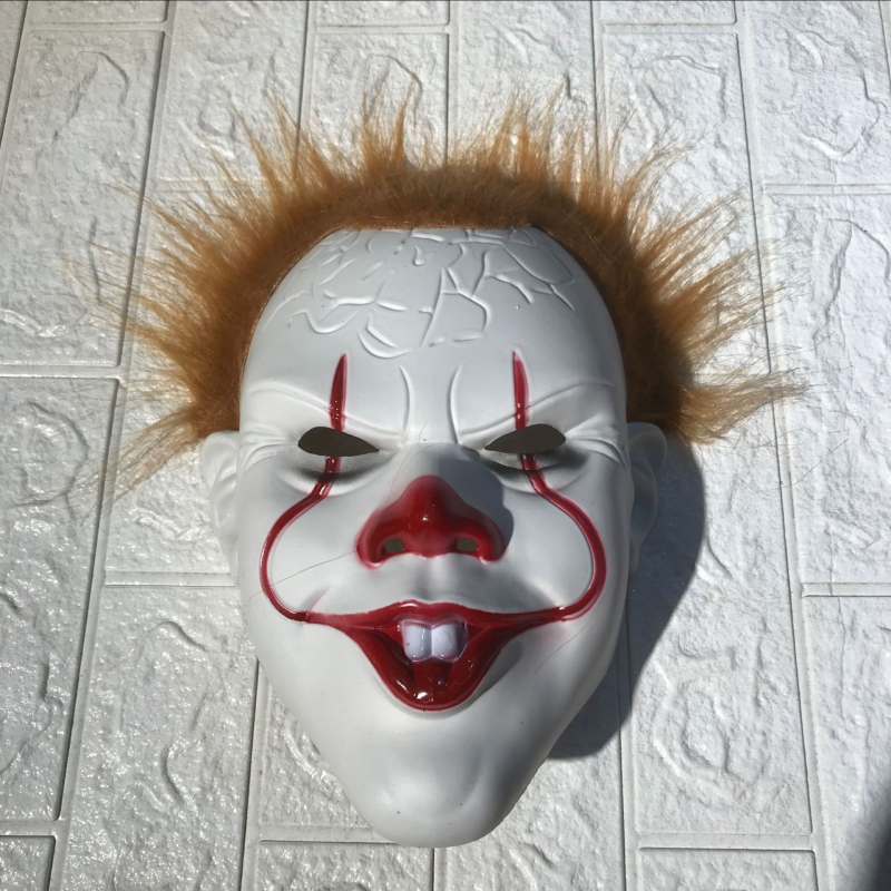 1pc Men's Halloween New Cosplay Horror Clown Mask