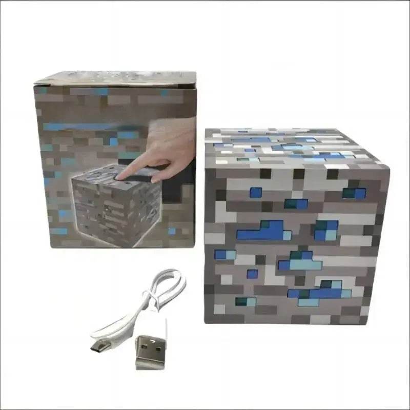 Upgraded Rechargeable Ore Lamp with Touch and Clap Features - USB plug / Green / 2PCS