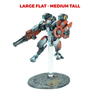 2 Sets Large Flat Magnetic Flight Stands