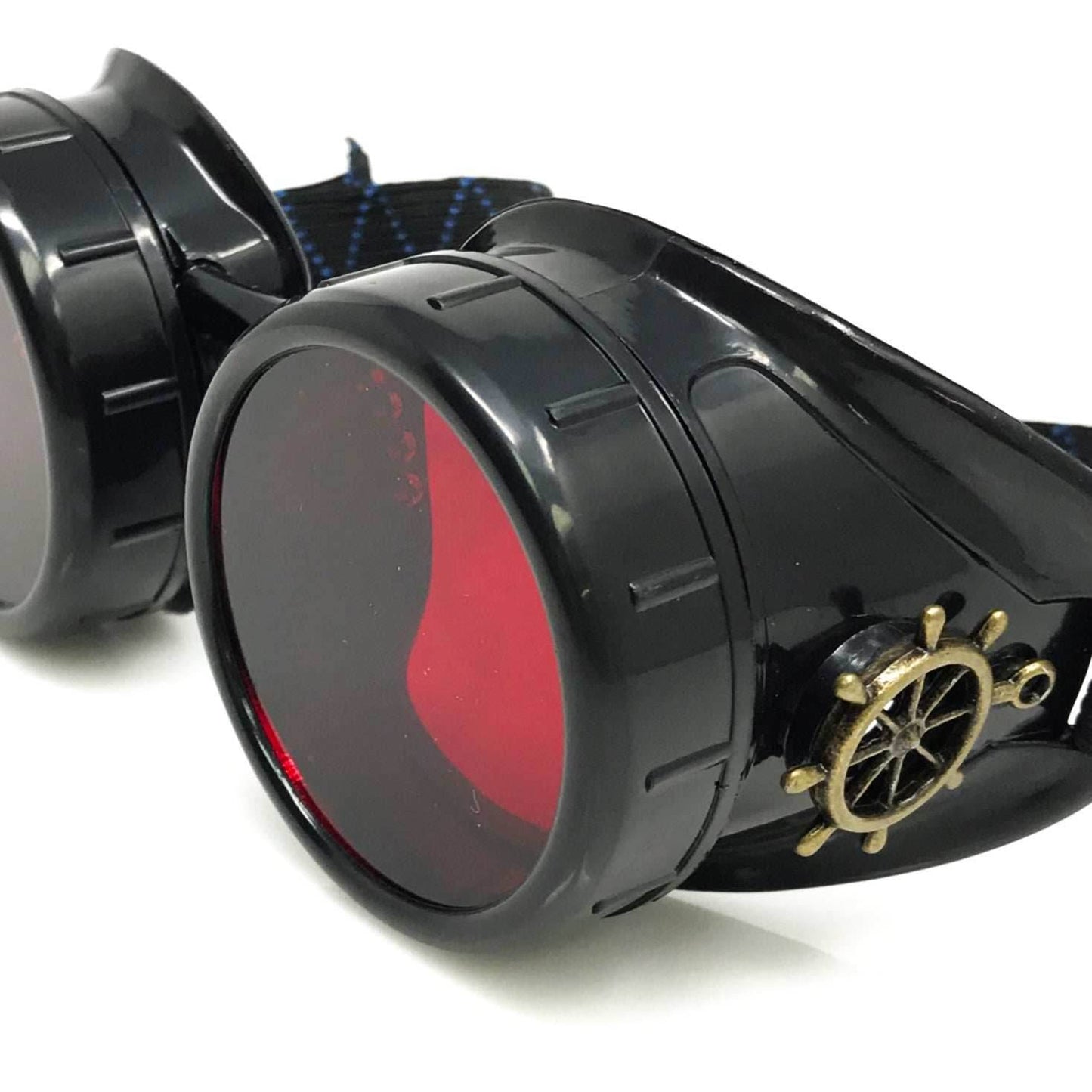 Steampunk Mad scientist goggles - green