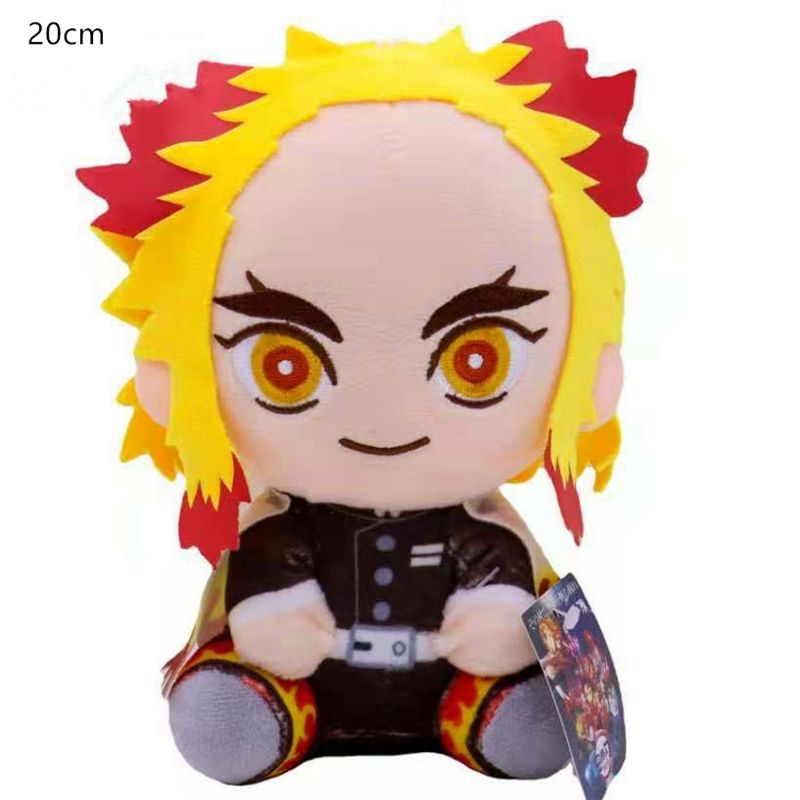 20 Cm Demon Slayer's Blade Plush Toy Kimetsu No Yaiba Kamado Tanjirou Tomioka Giyuu Agatsuma Zenitsu Douma Sabito Plush Doll