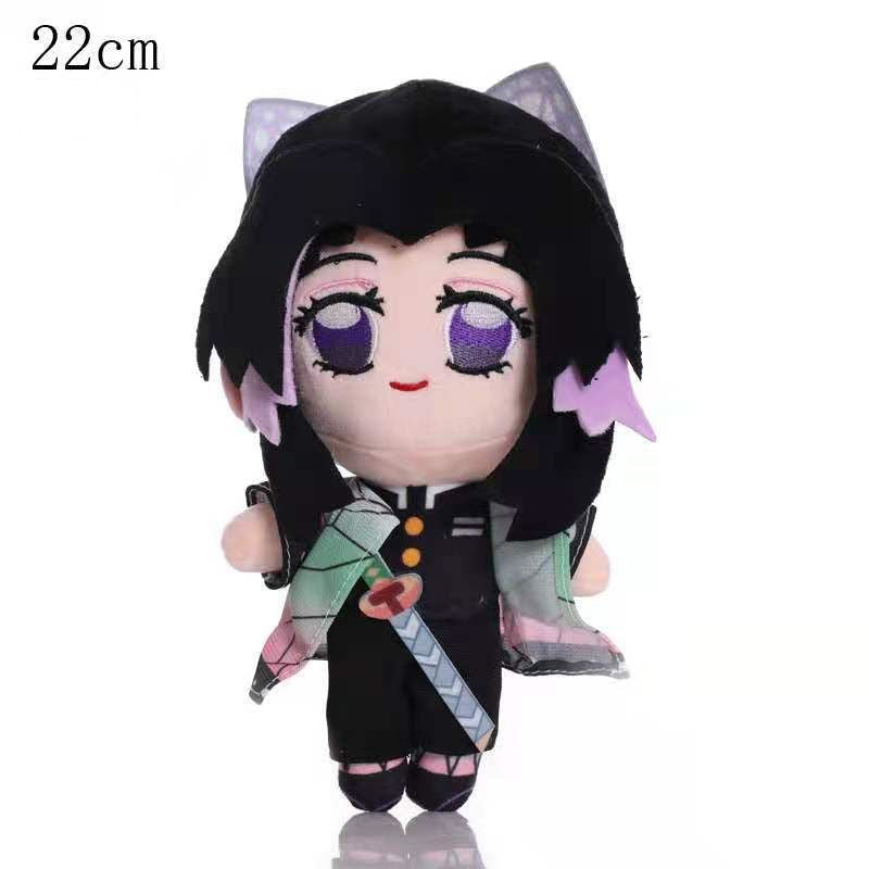 20 Cm Demon Slayer's Blade Plush Toy Kimetsu No Yaiba Kamado Tanjirou Tomioka Giyuu Agatsuma Zenitsu Douma Sabito Plush Doll