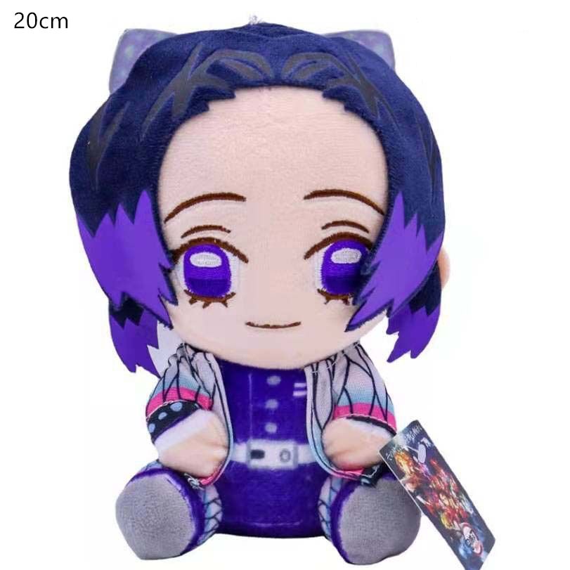 20 Cm Demon Slayer's Blade Plush Toy Kimetsu No Yaiba Kamado Tanjirou Tomioka Giyuu Agatsuma Zenitsu Douma Sabito Plush Doll