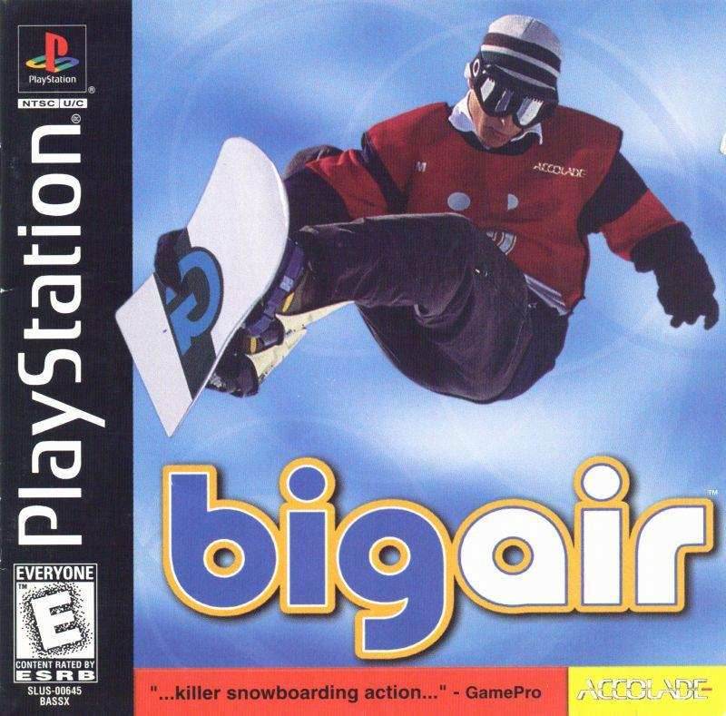 Big Air (Playstation) - Game Manual Only