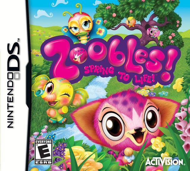Zoobles Spring to Life (Nintendo DS) - Game Manual Only
