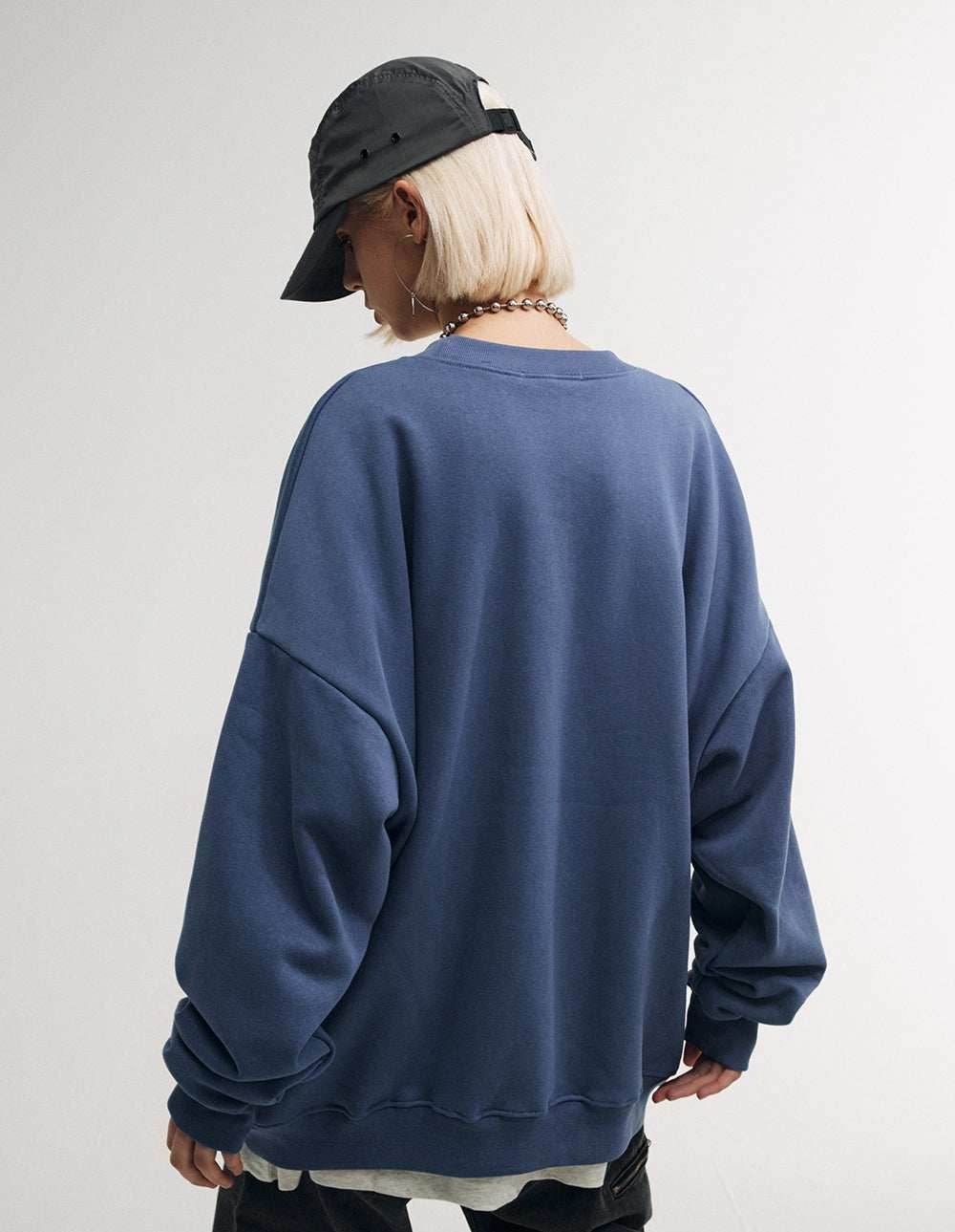 Evolving Human Race Sweater - Blue / S