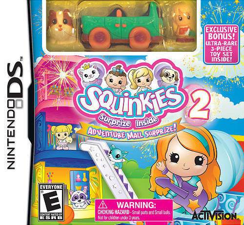 Squinkies 2 w/Toy (Nintendo DS) - Game Manual Only