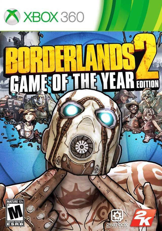 Borderlands 2: Game Of The Year Edition (Xbox 360) - Game Manual Only