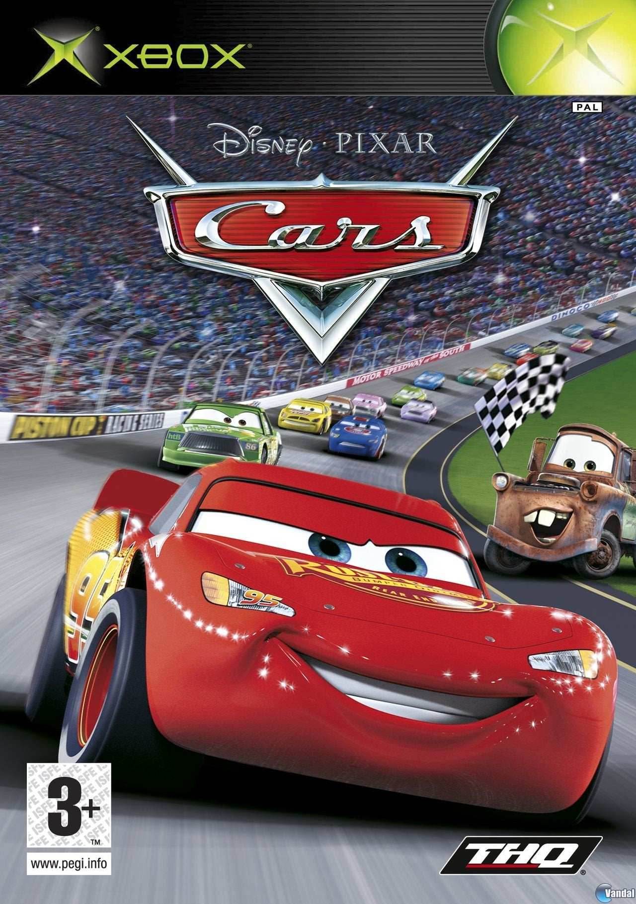 Disney/Pixar Cars (Xbox) - Game Manual Only