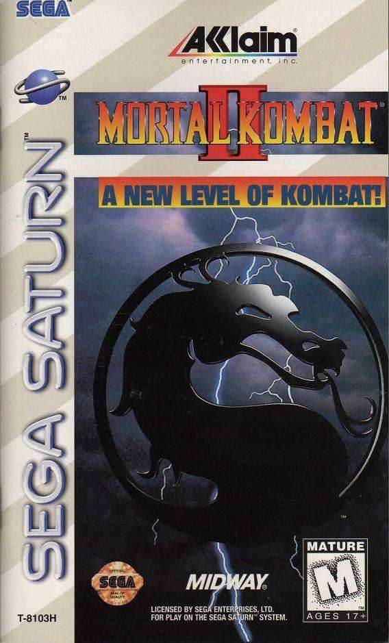 Mortal Kombat II (Sega Saturn) - Game Manual Only