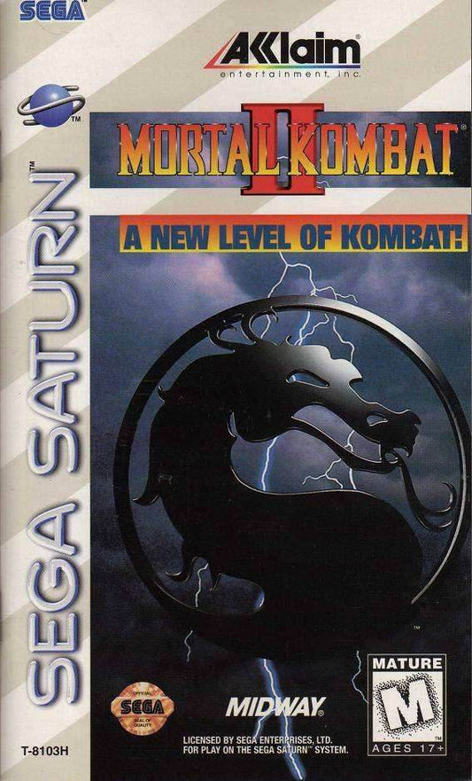 Mortal Kombat II (Sega Saturn) - Game Manual Only