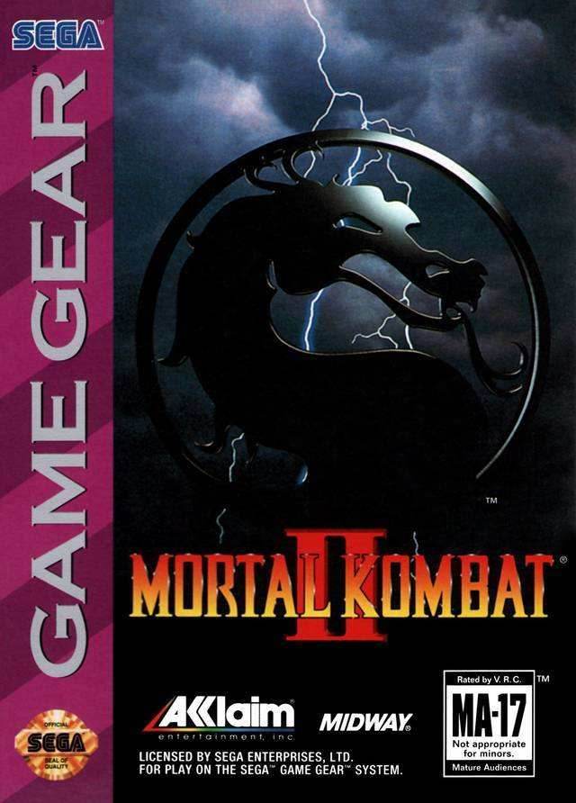 Mortal Kombat II (Sega Game Gear) - Game Manual Only