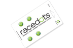 RaceDots: Magnetic Race Number Positioning System 4-Pack (Wonder Woman) - 