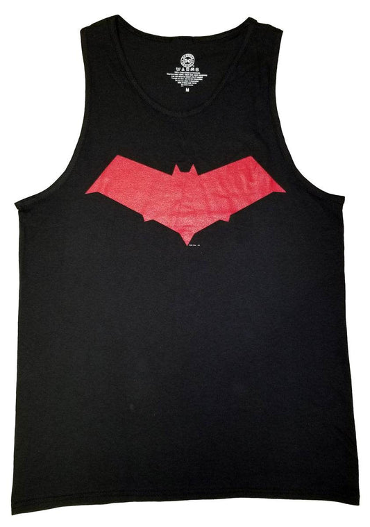 Batman Red Hood Logo DC Comics Adult Tank Top - S
