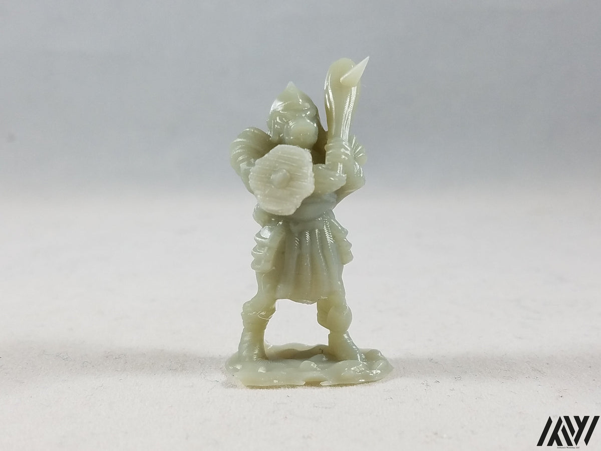 Orc w/ Spiked Club and Shield