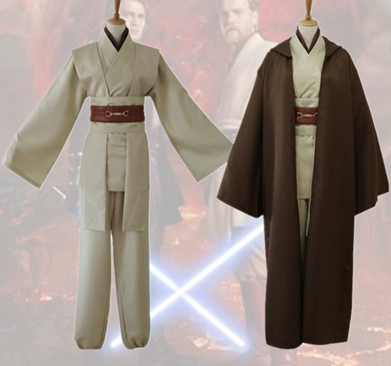 Jedi, Sith Costume set with lightsaber, helmet