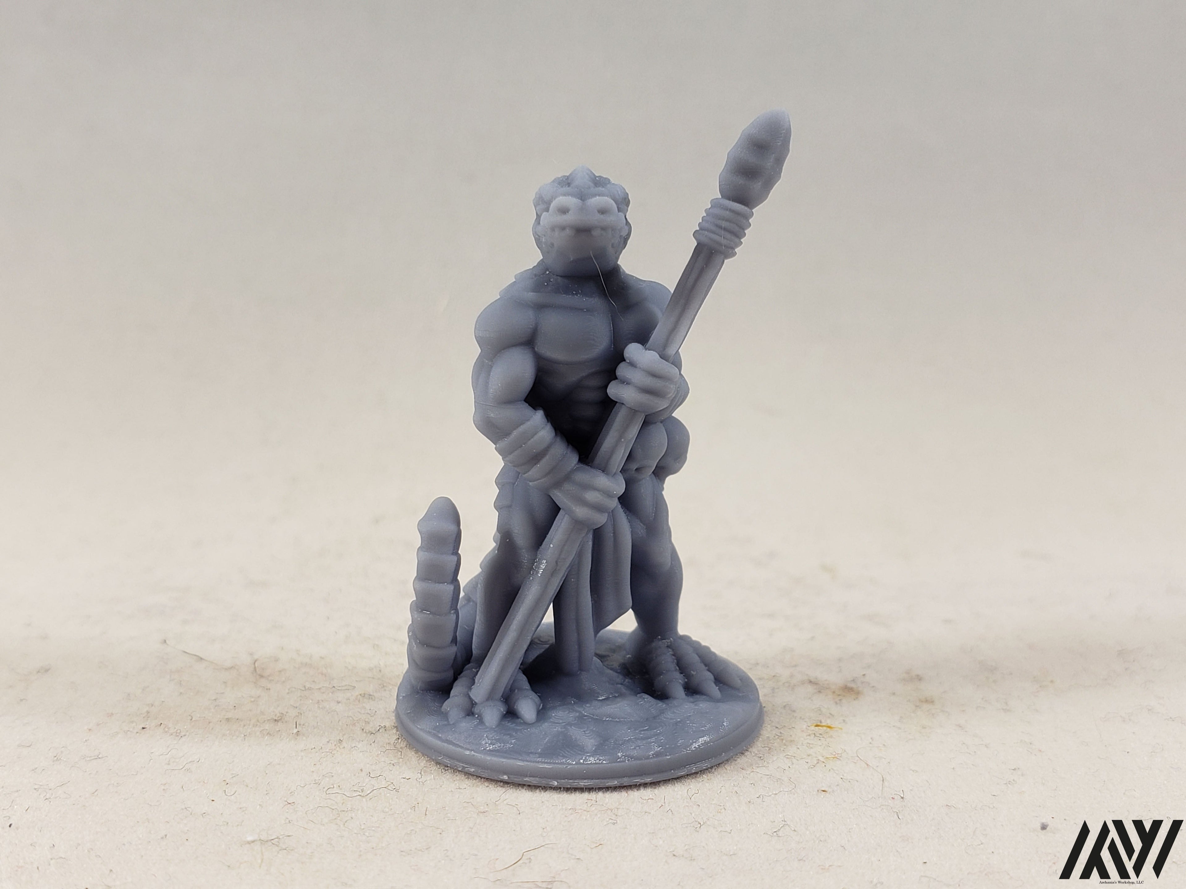Lizardfolk Warrior with Spear