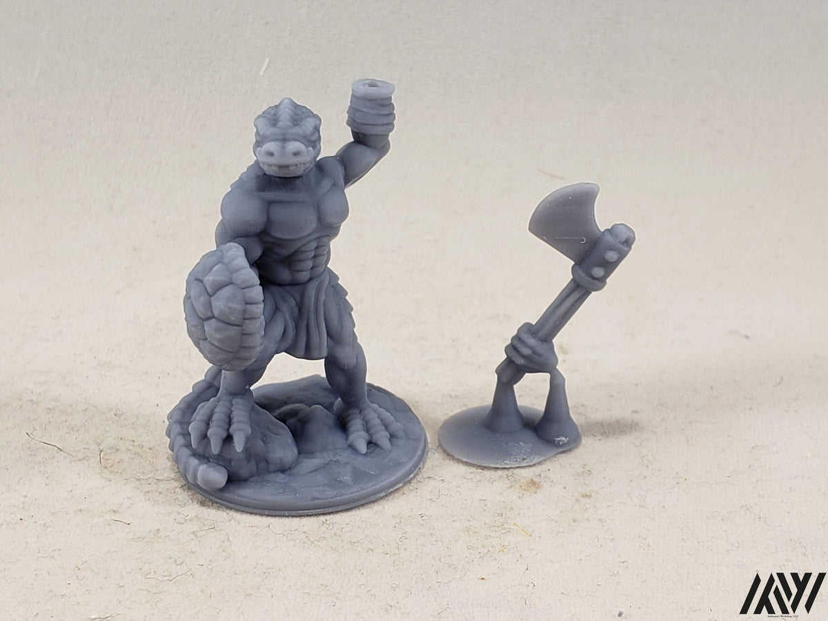 Lizardfolk Warrior with Axe