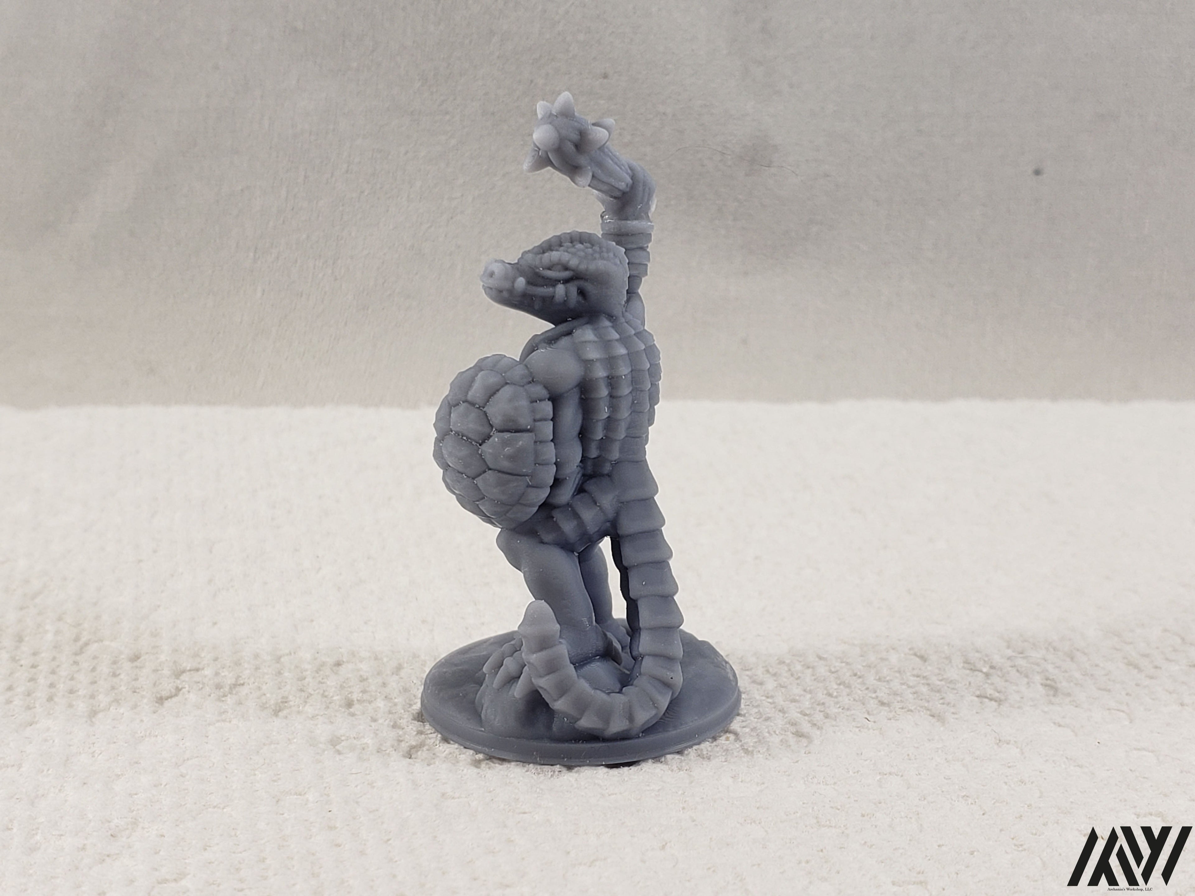 Lizardfolk Warrior with Spiked Club