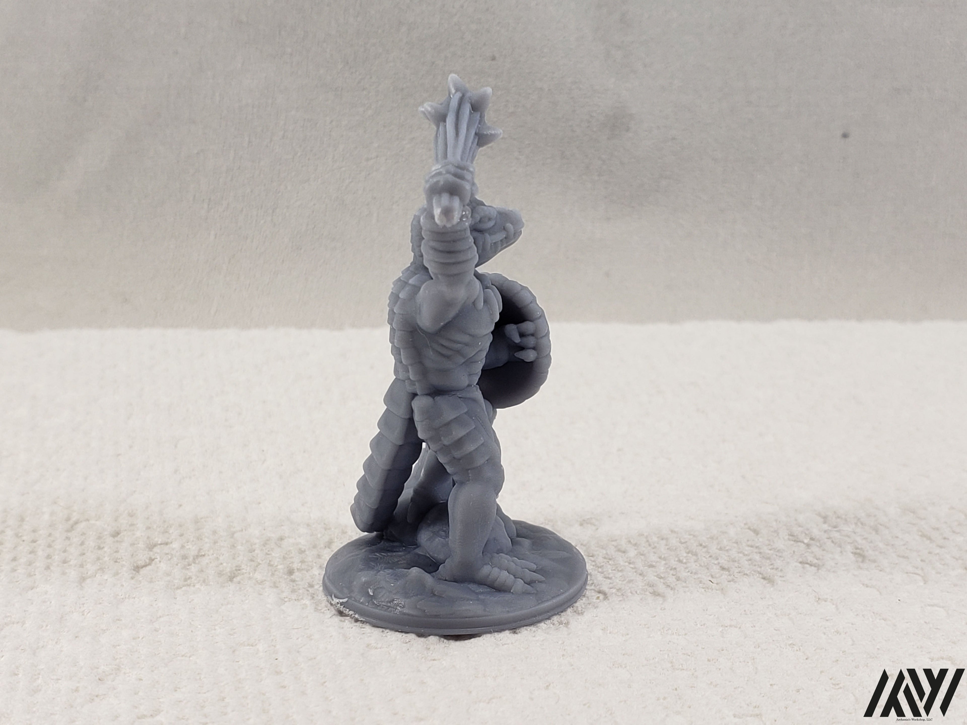 Lizardfolk Warrior with Spiked Club